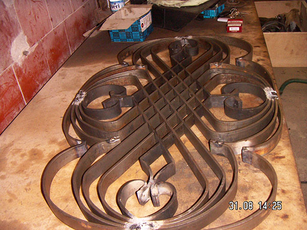 Puerta, berja grande